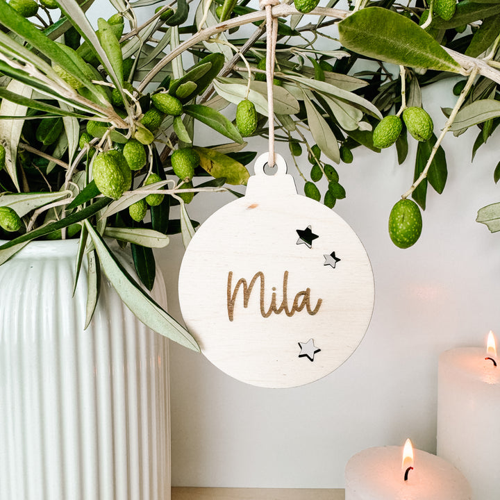 Baumanhänger WUNSCHNAME (personalisiert)