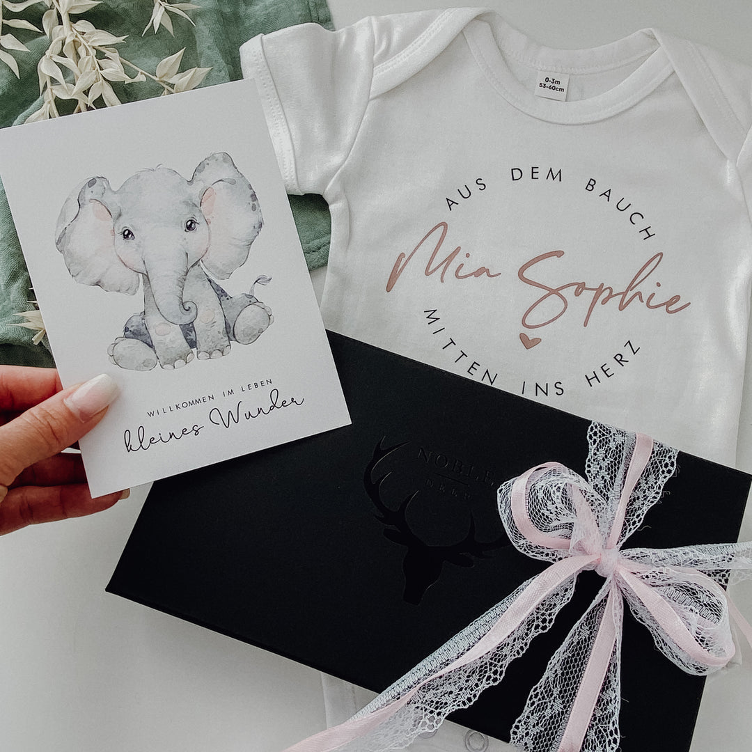Geschenkideen Mannheim Baby-Body zur Geburt
