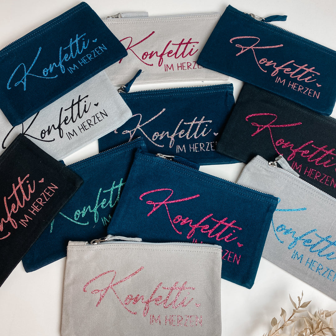 Mäppchen KONFETTI IM HERZEN