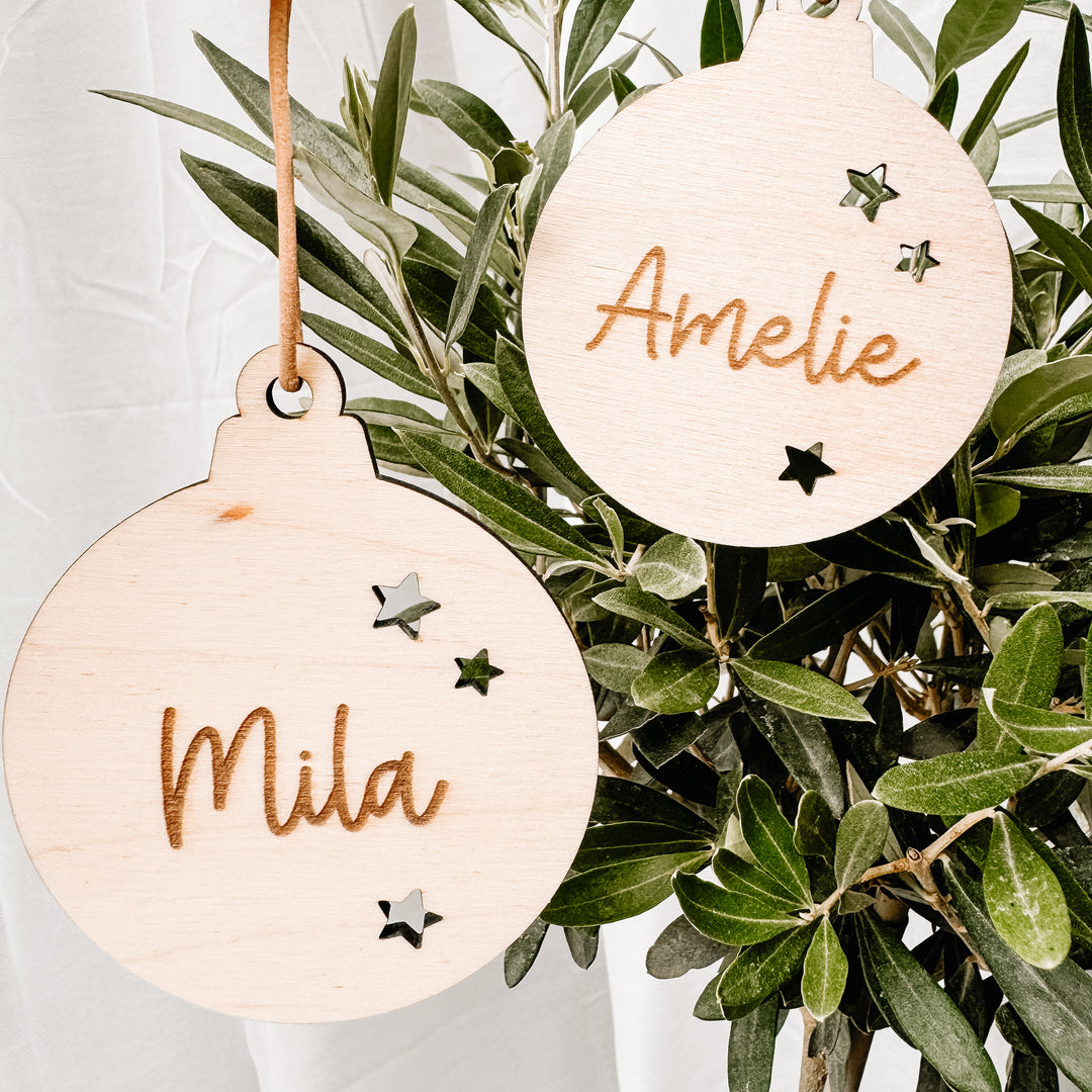 Baumanhänger WUNSCHNAME (personalisiert)