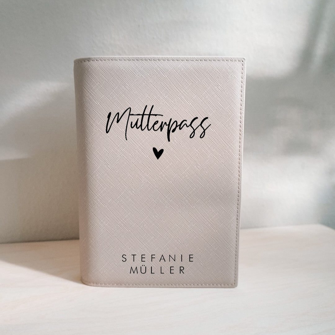 Mutterpasshülle SCHLICHTE ELEGANZ