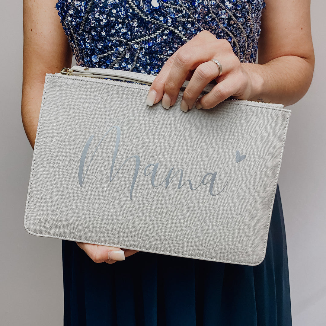 NobleDeer® Premium Clutch NAME "Lovely" (personalisiert)