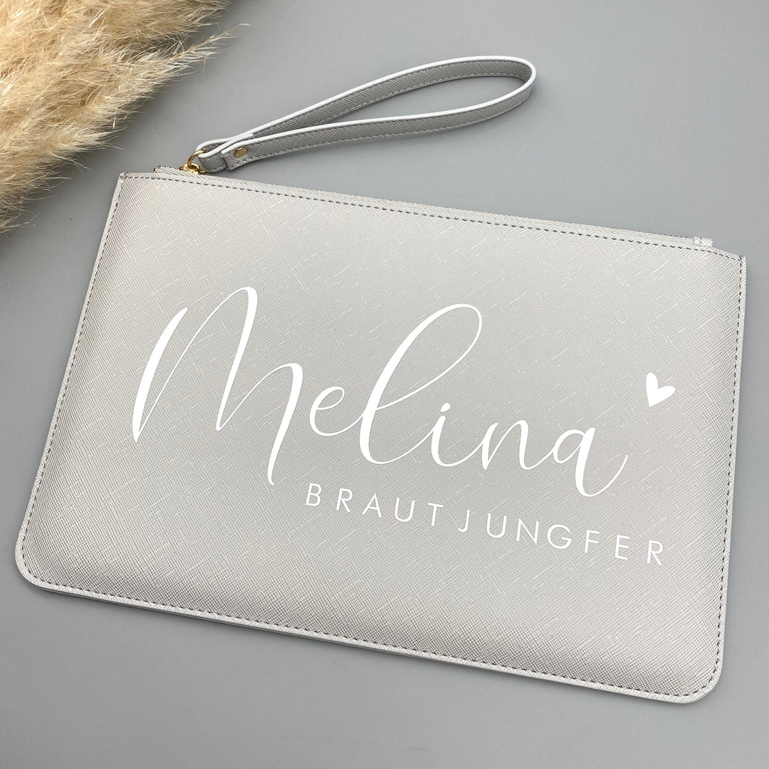 Clutch NAME + GROSSER TITEL (personalisiert)
