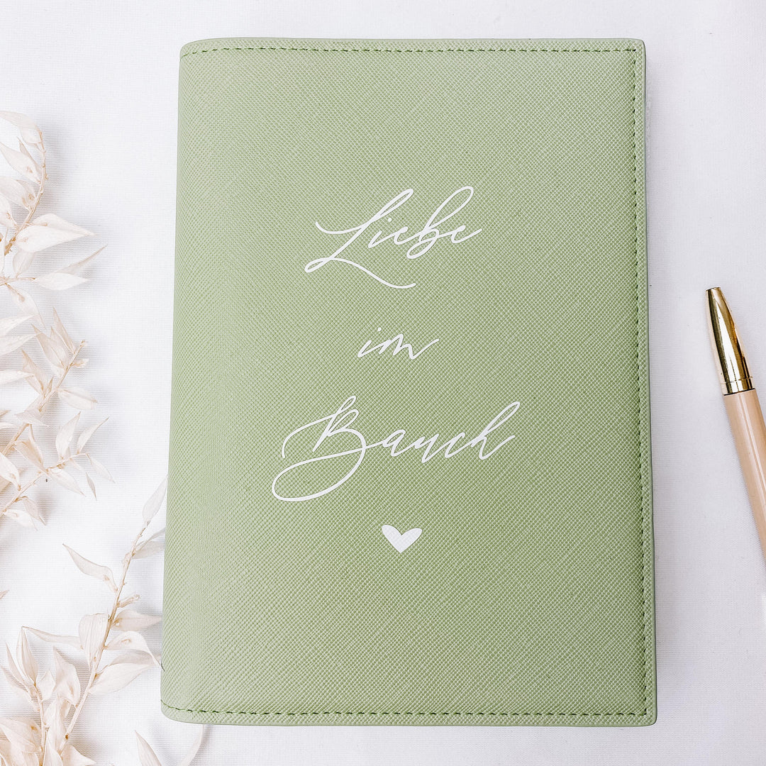 Mutterpasshülle LIEBE IM BAUCH (individuell)