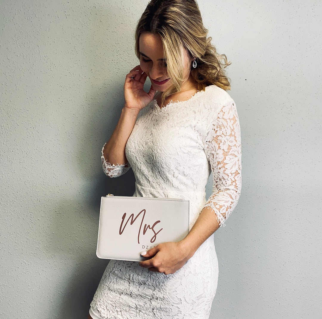 Clutch MRS + NAME (personalisiert)