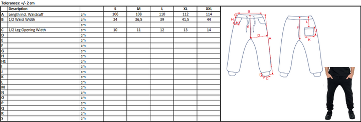 Herren Jogginghose WUNSCHNAME (personalisiert)