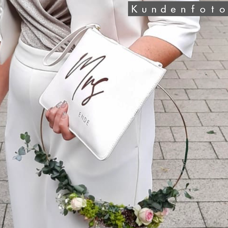 Clutch MRS + NAME (personalisiert)