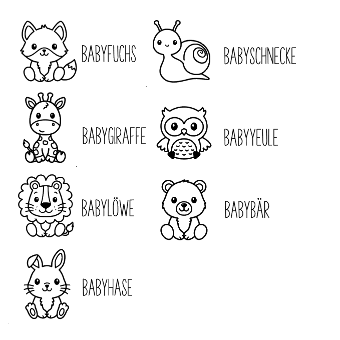 Mutterpasshülle TIERBABYS