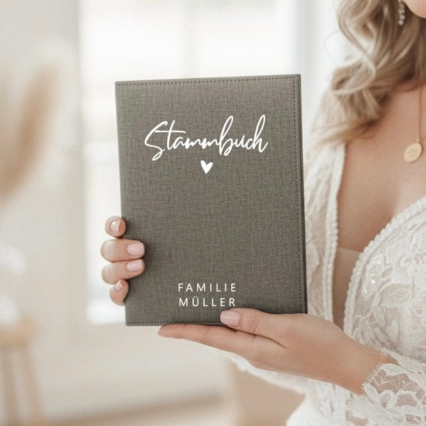 Stammbuch SCHLICHTE ELEGANZ klassisches Format