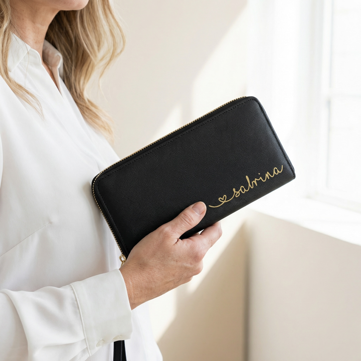 Geldbörse HERZCHENSCHRIFT