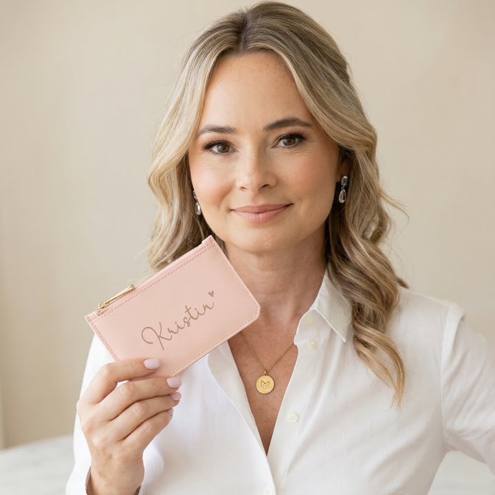 Mini Geldbörse SCHREIBSCHRIFT