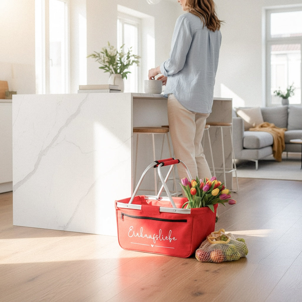 Einkaufskorb WUNSCHNAME (personalisiert)