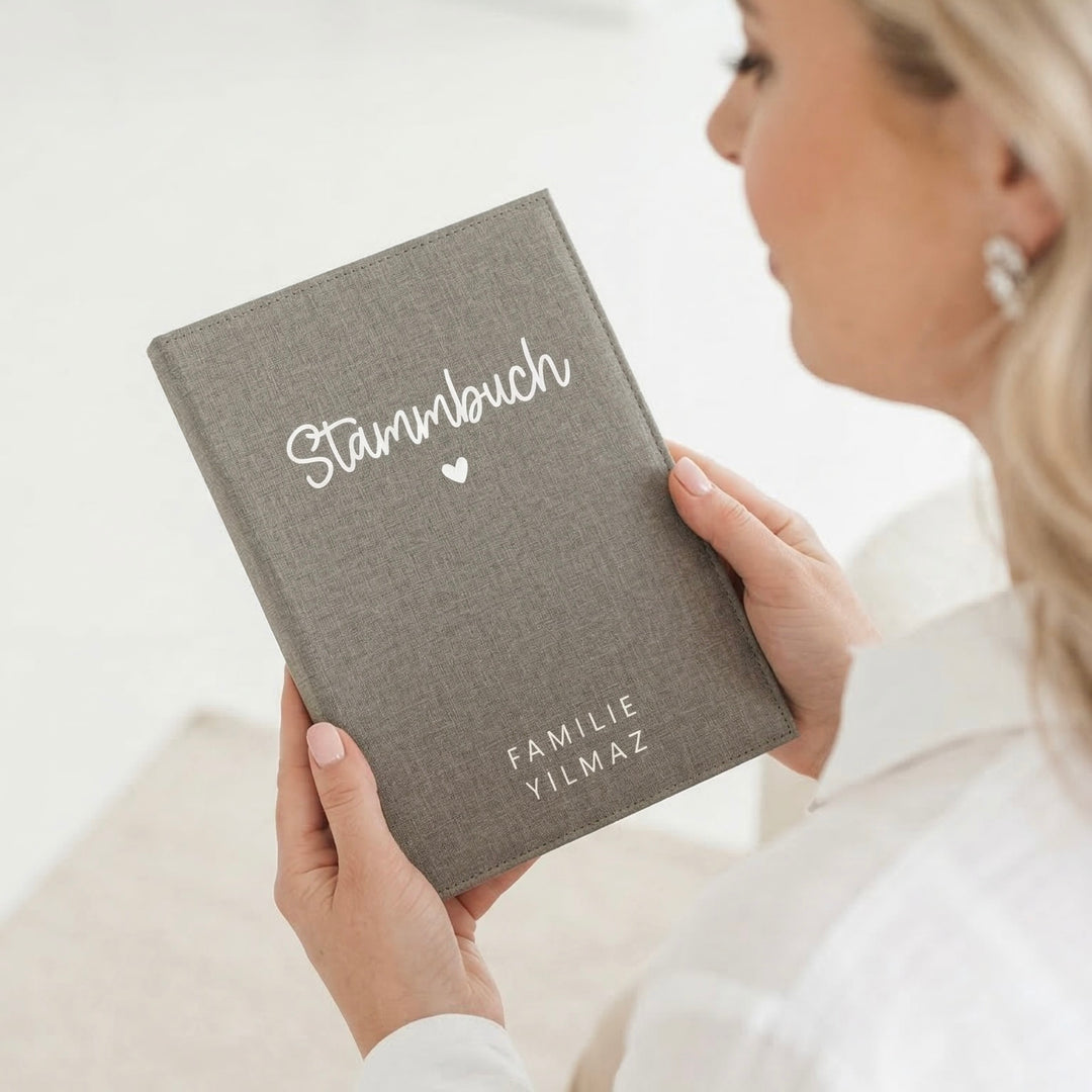 Stammbuch SCHLICHTE HARMONIE klassisches Format