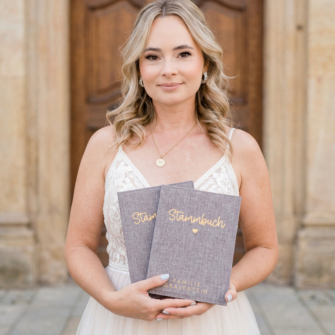 Stammbuch SCHLICHTE HARMONIE klassisches Format