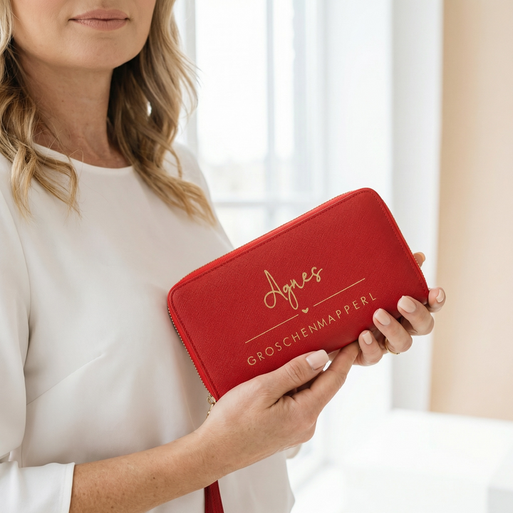 Geldbörse WUNSCHNAME + TITEL