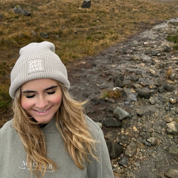 Winter-Beanie vintageblau DOGMOMCLUB