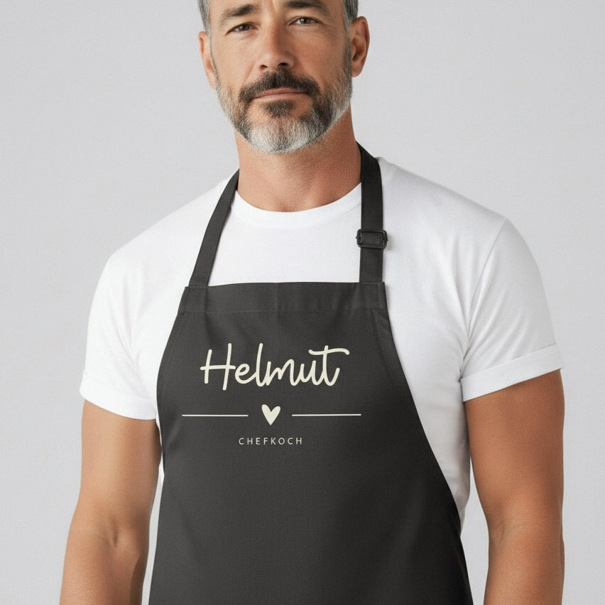 Schürze für Erwachsene KITCHEN II (personalisiert)