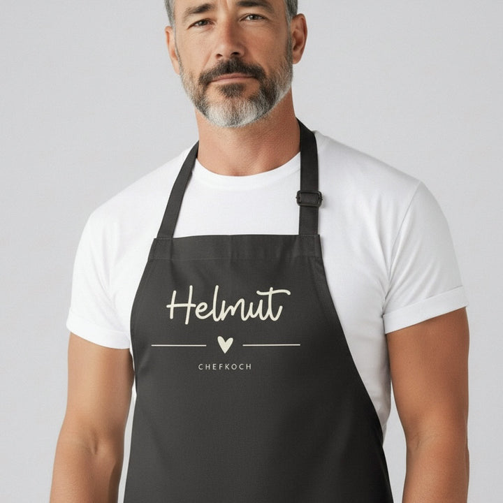 Schürze für Erwachsene KITCHEN II (personalisiert)