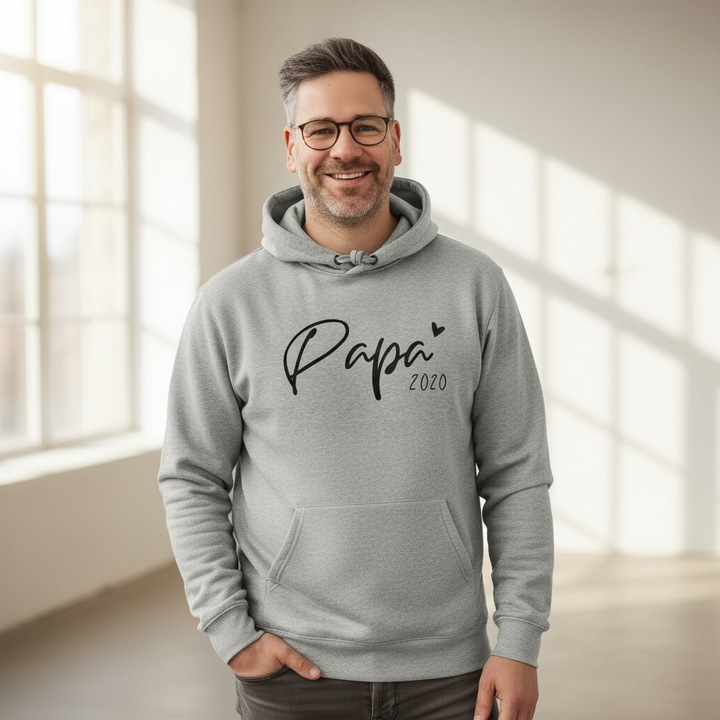 Hoodie WUNSCHNAME + JAHRESZAHL groß (personalisiert)