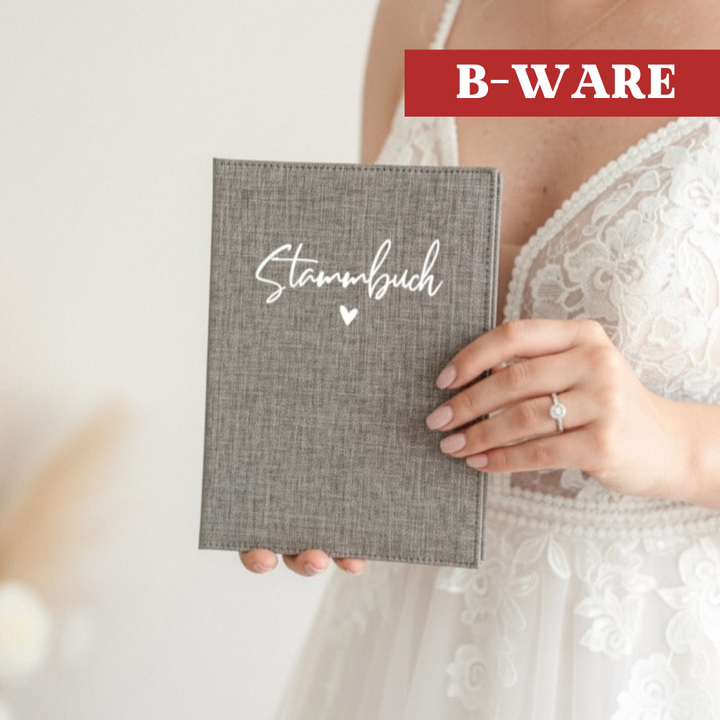 ***B-WARE*** Stammbuch klassisches Format