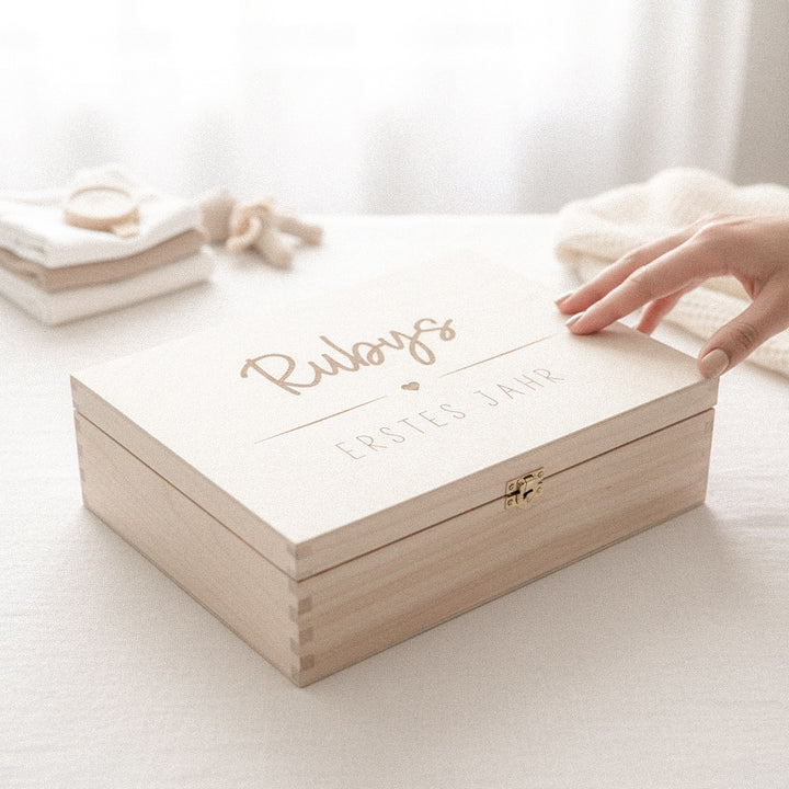 Erinnerungskiste SCHLICHTE ELEGANZ (personalisiert)