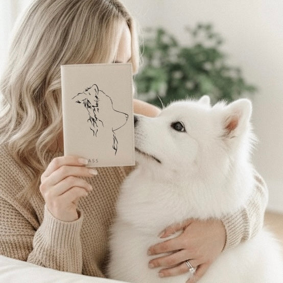 EU-Heimtierausweis & Impfpass Hülle SAMOJEDE