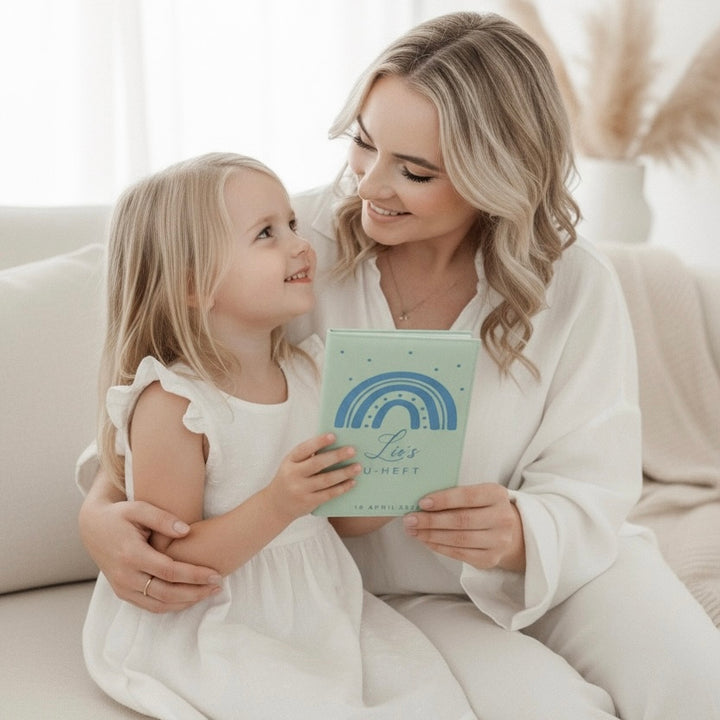 U-Hefthülle RAINBOW + GEBURTSDATUM