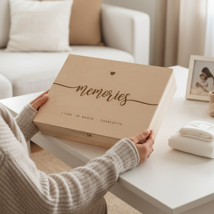 Erinnerungskiste MEMORIES (personalisiert)