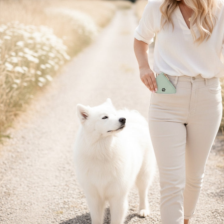 Mini Geldbörse PFOTE (individuell)