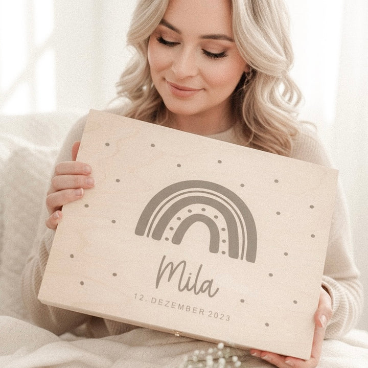 Erinnerungskiste RAINBOW (personalisiert)