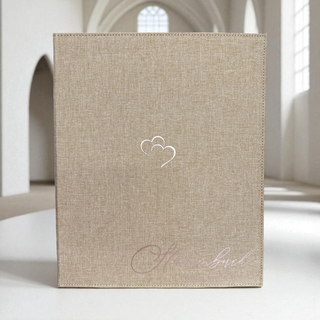 Stammbuch ZWEI HERZEN DinA4