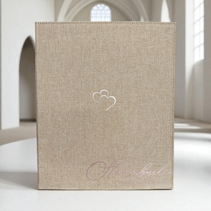 Stammbuch ZWEI HERZEN DinA4