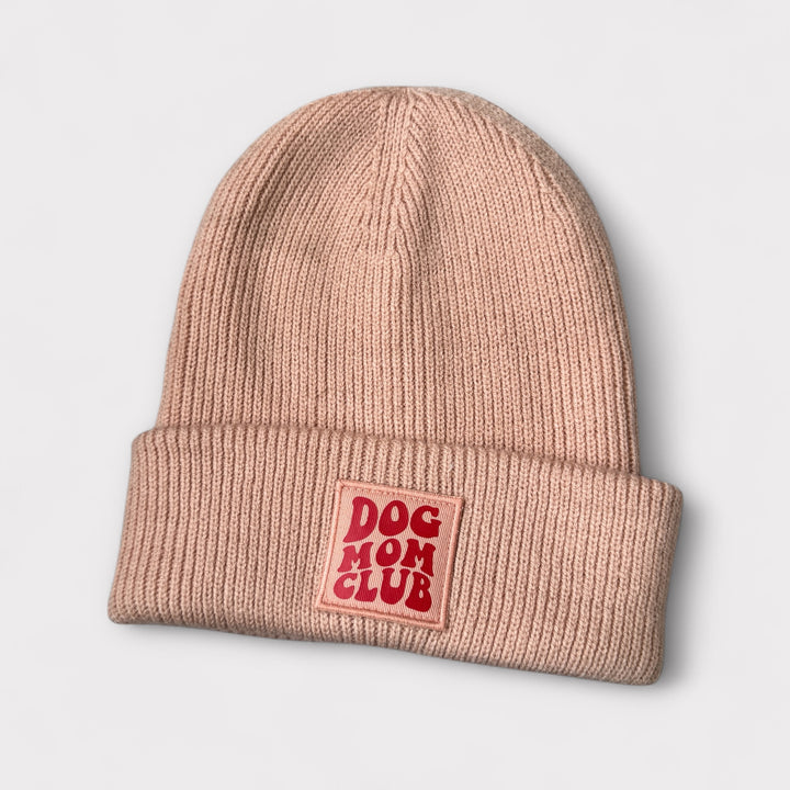 Winter-Beanie rosa DOGMOMCLUB