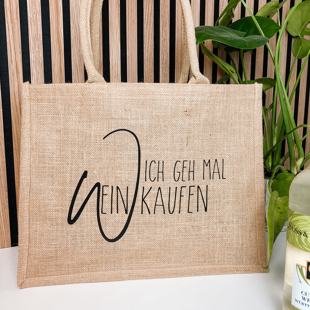 Jutetasche Jutebeutel Einkaufstasche Jutetasche Strandtasche