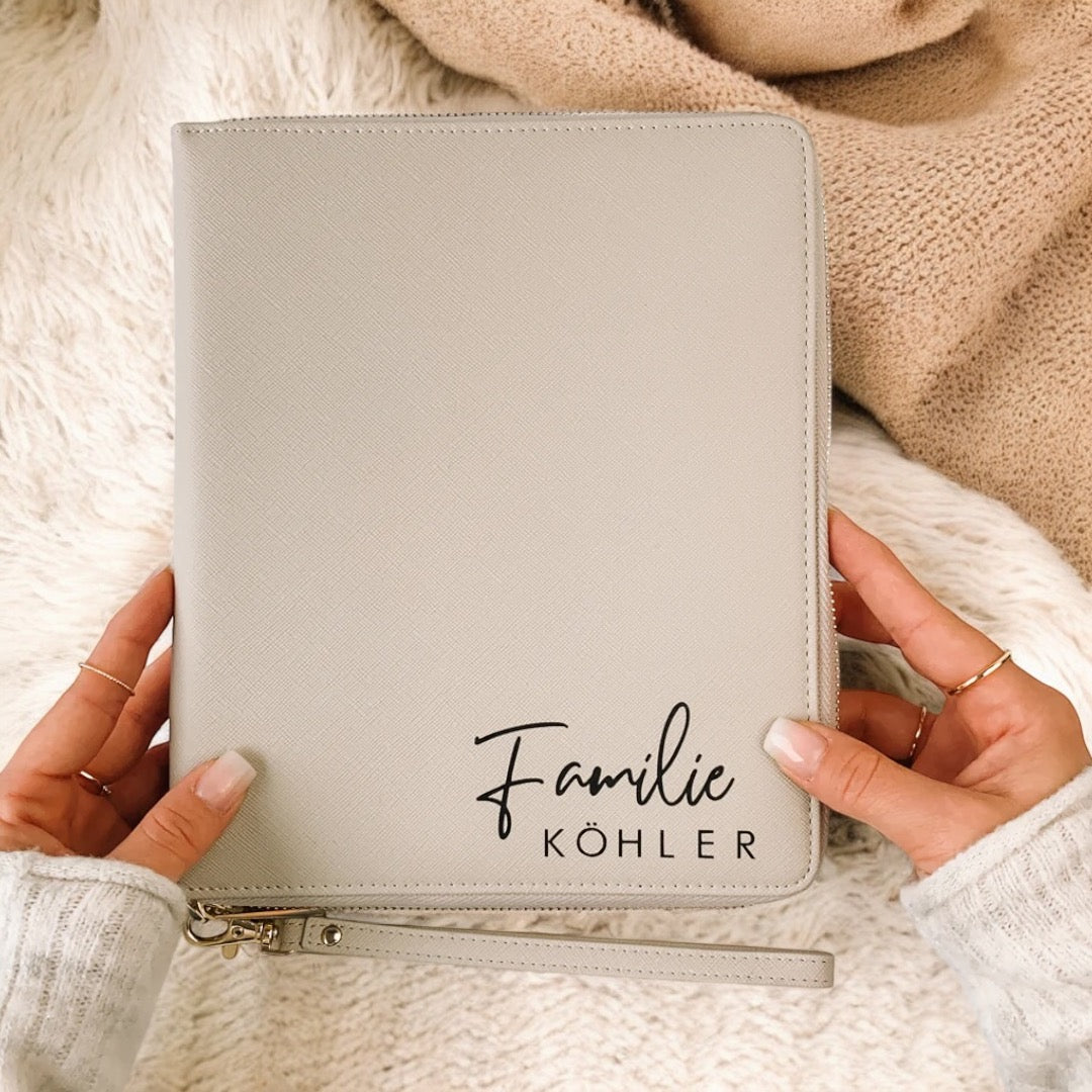 NobleDeer® Premium Organizer FAMILIE (personalisiert)