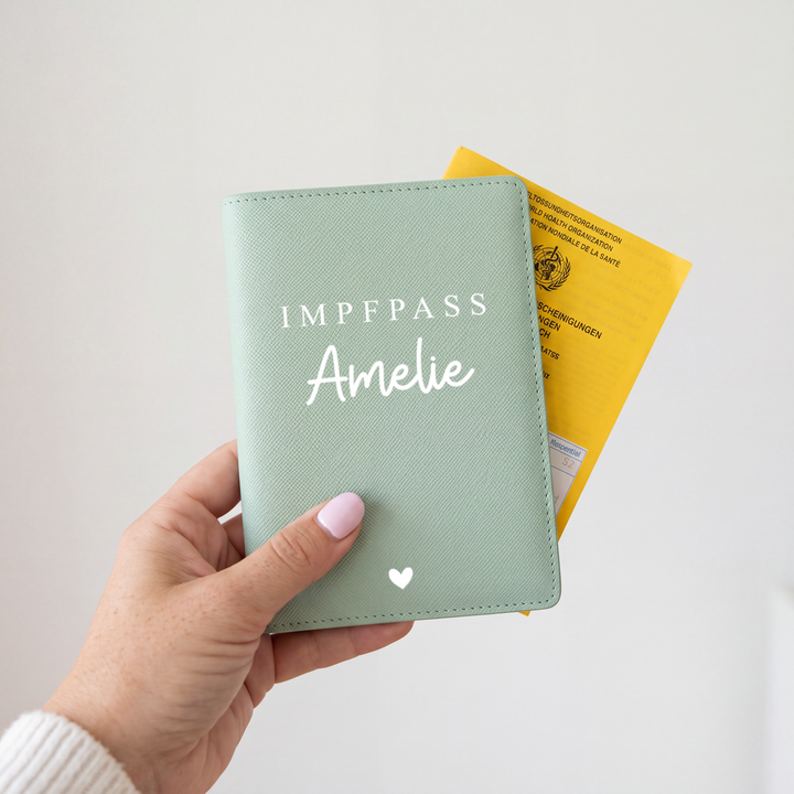 Impfpasshülle HARMONIE personalisiert mit Namen