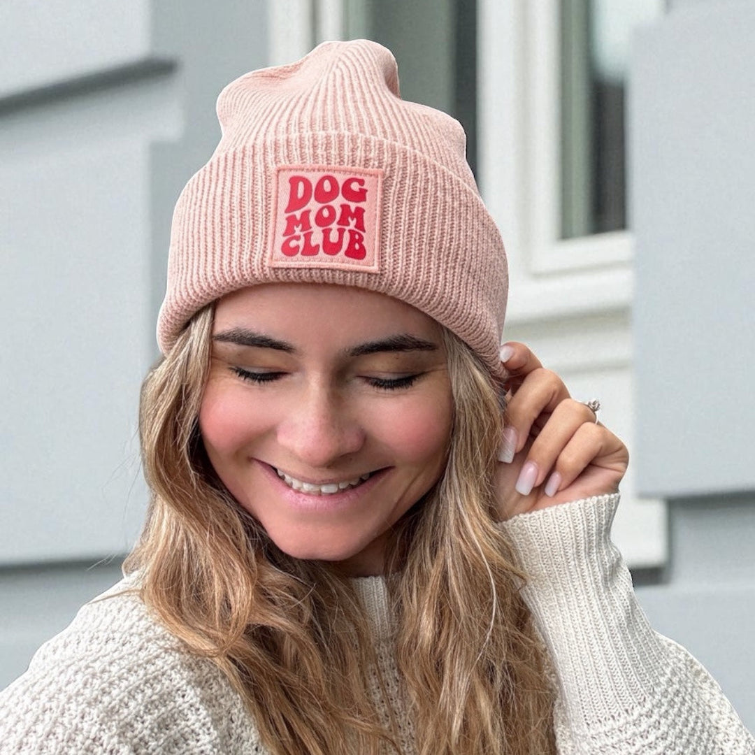 Winter-Beanie vintageblau DOGMOMCLUB