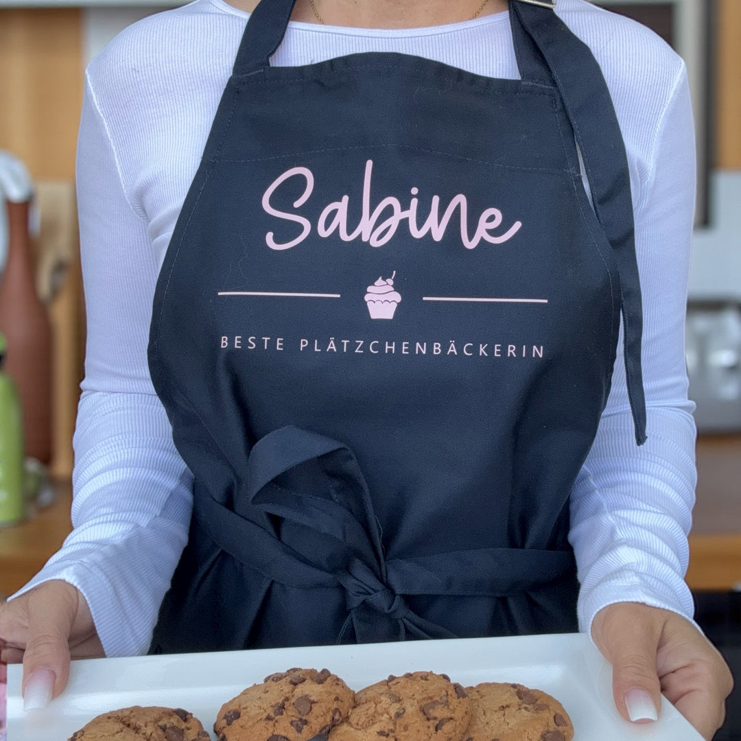 Schürze für Erwachsene WUNSCHNAME + TITEL (personalisiert)