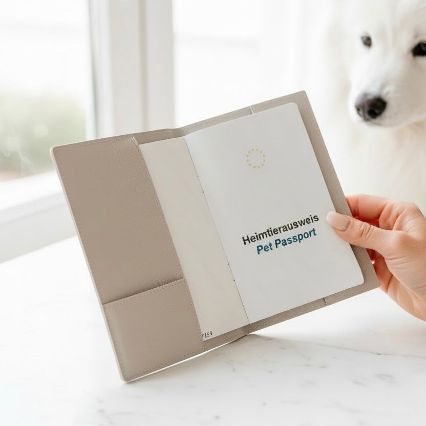 EU-Heimtierausweis & Impfpass Hülle SAMOJEDE