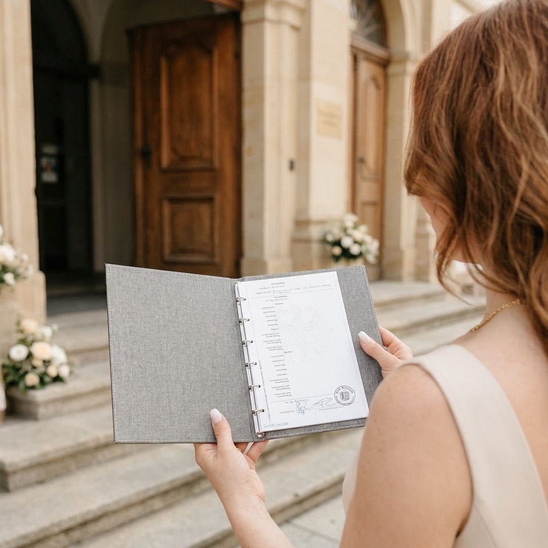 ***B-WARE*** Stammbuch klassisches Format