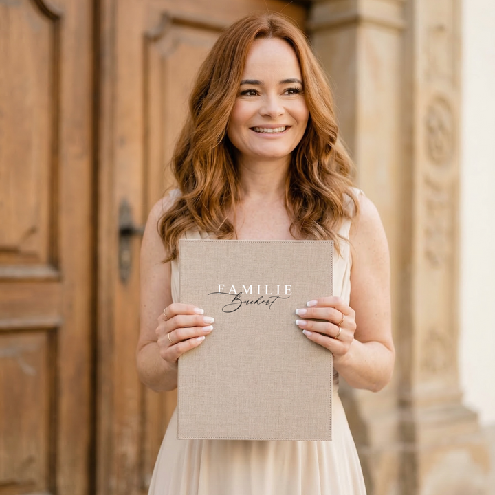 Stammbuch FAMILIE "Kalligrafie" DinA4