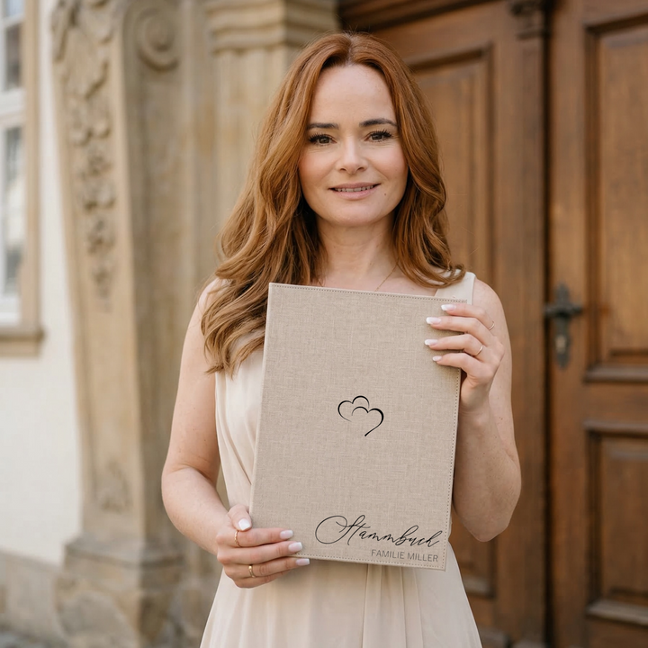 Stammbuch ZWEI HERZEN DinA4