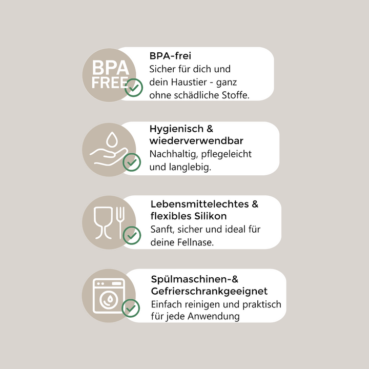 Schleckmatte für Hunde & Katzen