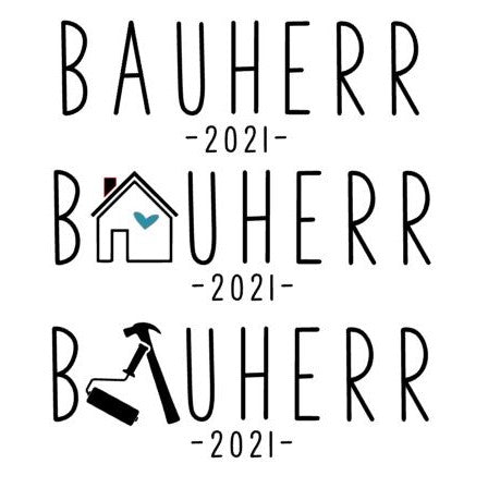 Hoodie BAUHERR+JAHRESZAHL (personalisiert)