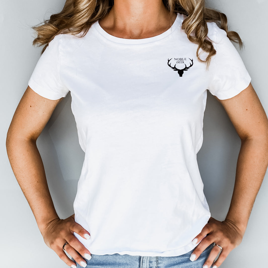 Damen T-Shirt regulär NOBLEDEER® klein (individuell)