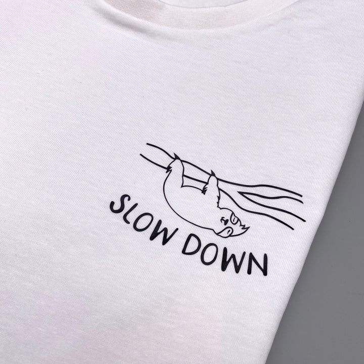 Herren T-Shirt SLOW DOWN (individuell)