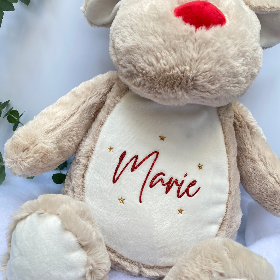Rentier "EMIL" groß - 46cm (personalisiert)