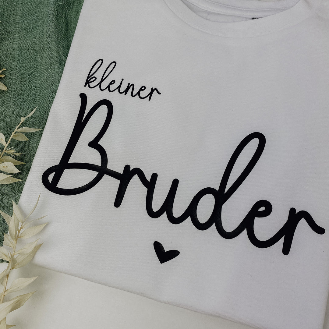 Kinder T-Shirt SCHWESTER / BRUDER (personalisiert)