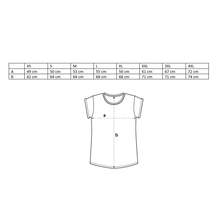 Damen T-Shirt leger FEMALE SKULL (individuell)