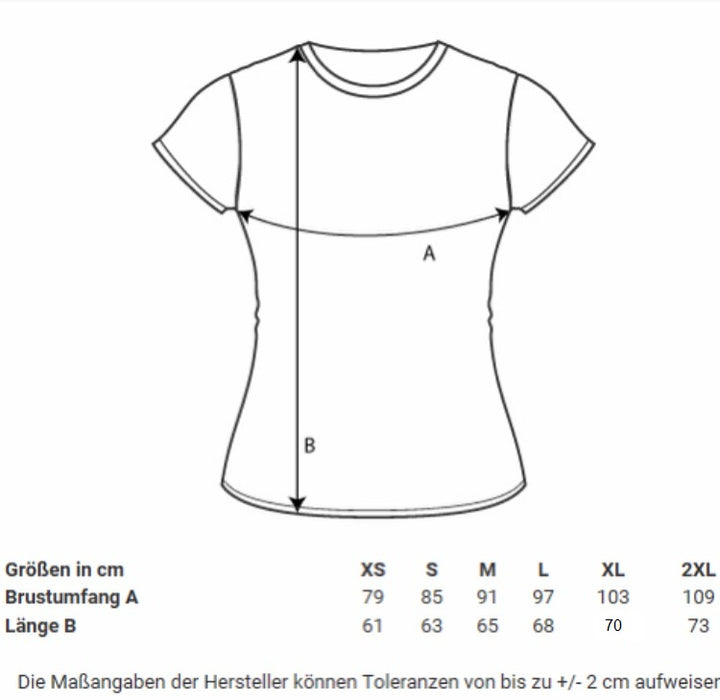 Damen T-Shirt regulär WUNSCHNAME + JAHRESZAHL groß (personalisiert)